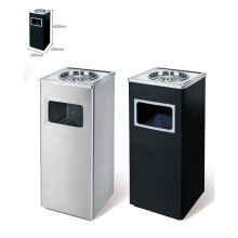 Commercial stainless steel classified garbage can /garbage bin/Ashtray stand